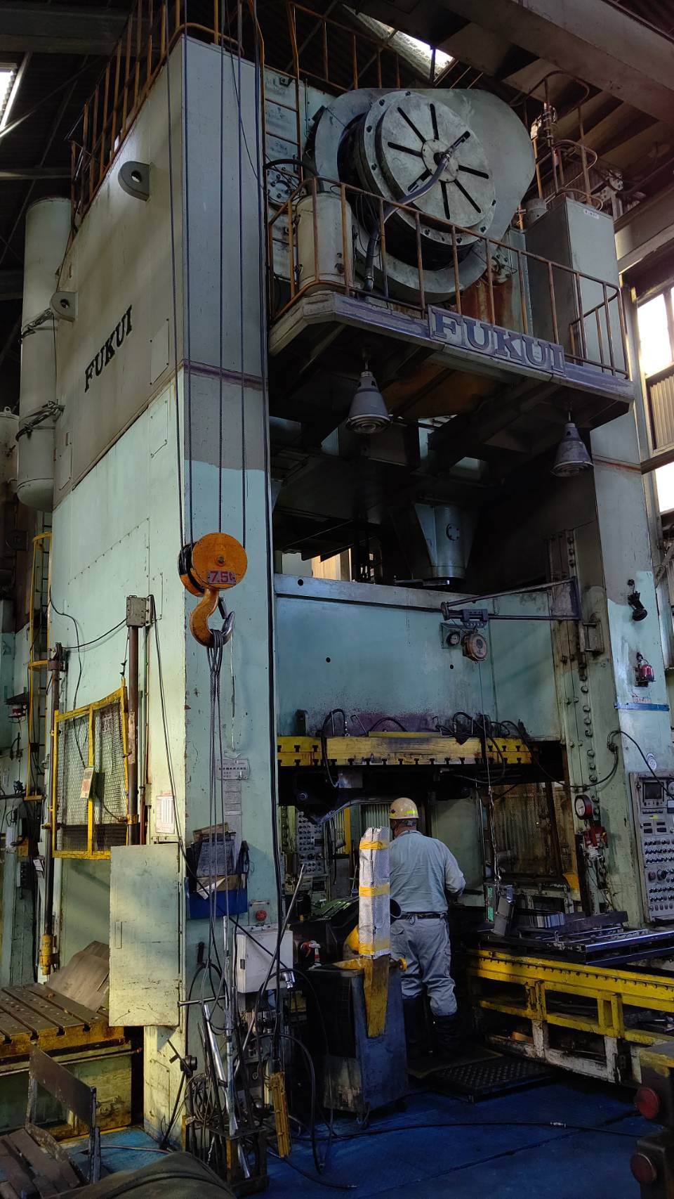 Used Fukui Power Press  MDL 500